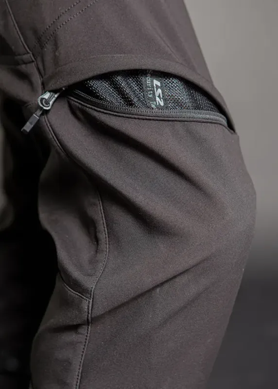 LS2 Douglas MC-Bukse Svart i 3-lags Softshell