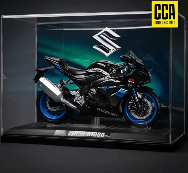Suzuki GSX-R1000 1:12 replica modell motorsykkel