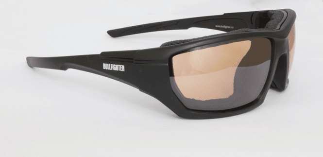 Hovedbilde Bullfighter Solbrille Svart Ramme / Oransje Glass