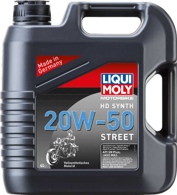 Hovedbilde  Liqui-Moly MC Motorbike HD-olje 4T Synth 20W-50 4L