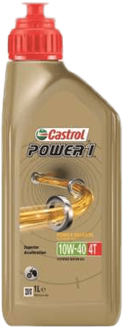 Hovedbilde Castrol Power 1 MC 4T 10W-40 1L semi-syntetisk