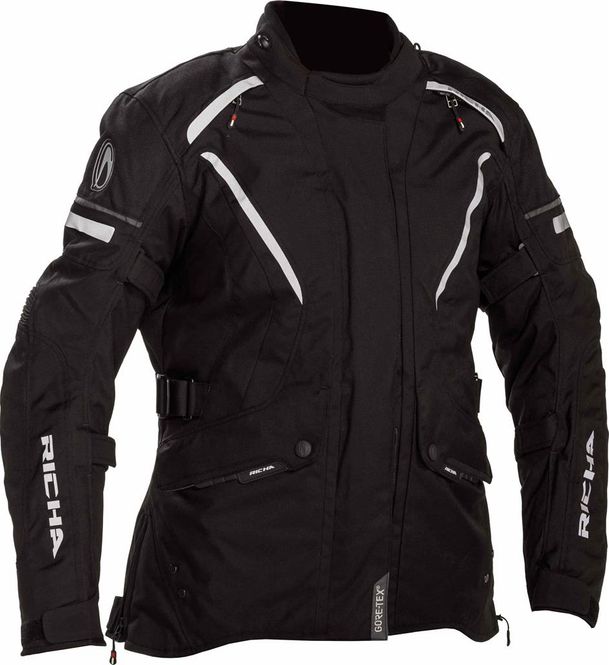 Hovedbilde Richa Cyclone Dame Jakke Svart MC-jakke