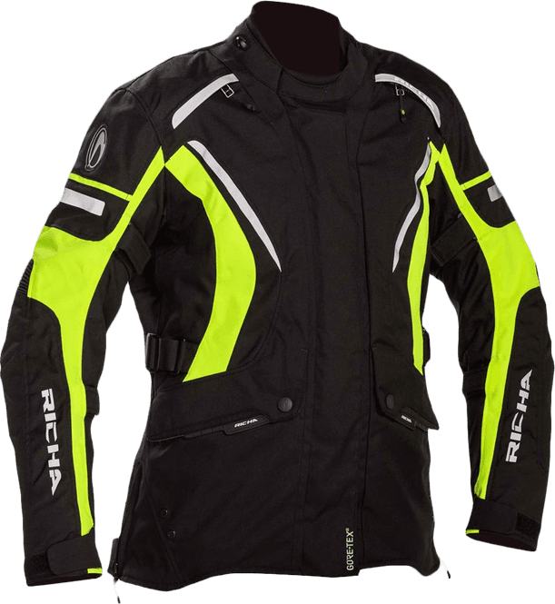Hovedbilde Richa Cyclone Gore-Tex MC-Jakke Svart/Gul