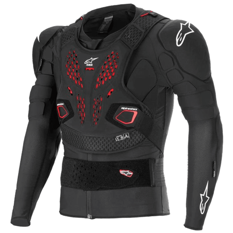 Alpinestars Bionic Pro V3 Plasma Brynje beskyttelse jakke Svart/rød