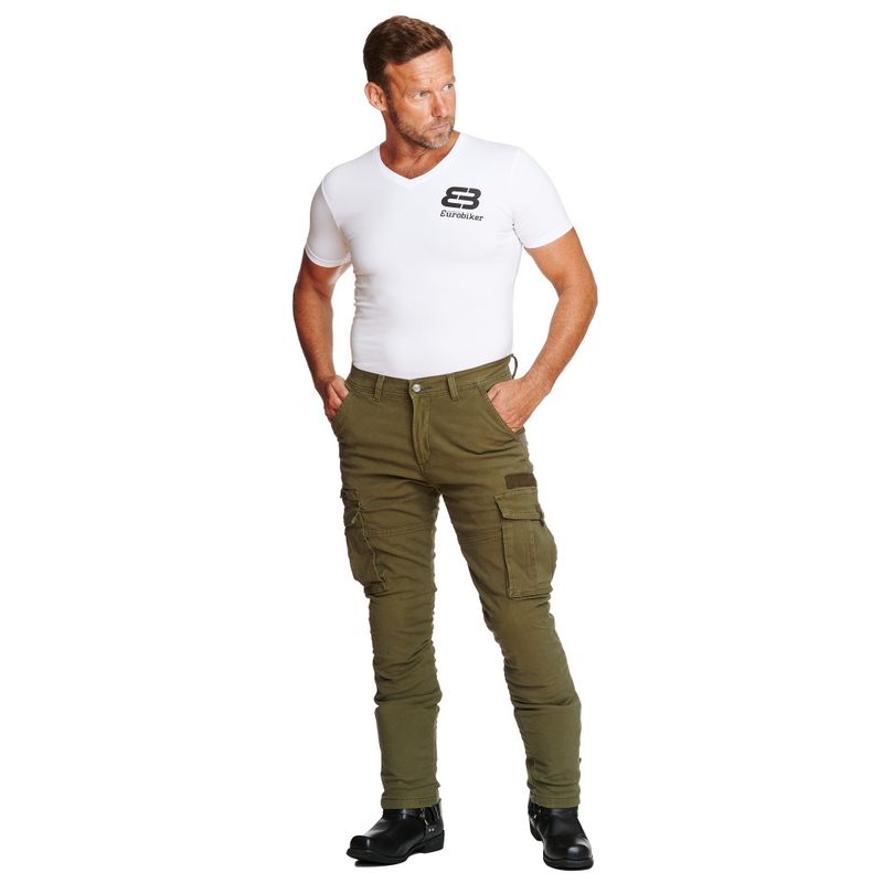 Sweep Jungle Kevlar Jeans Oliven/Grønn Lengde:32