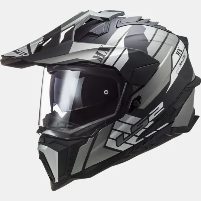 Hovedbilde LS2 MX701 Explorer Atlantis Matt Titanium