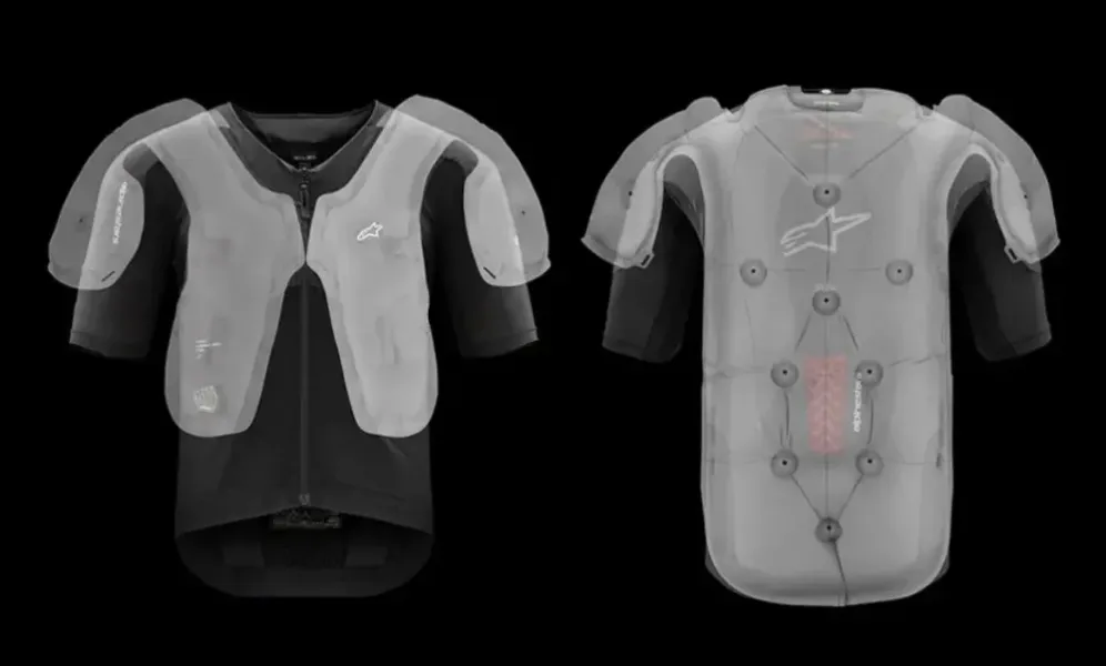 Alpinestars Tech Air 5 Plasma System Airbag vest med utskiftbar patron og 3 moduser