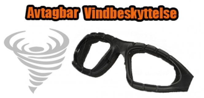 Hovedbilde Bullfighter Solbrille Svart Ramme / Oransje Glass