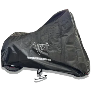 Hovedbilde Bullfighter MC-Trekk Svart vanntett pressenning med strikk 