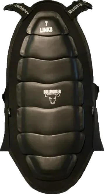 Hovedbilde Bullfighter Ryggskinne 7-link for ski, MC, scooter osv