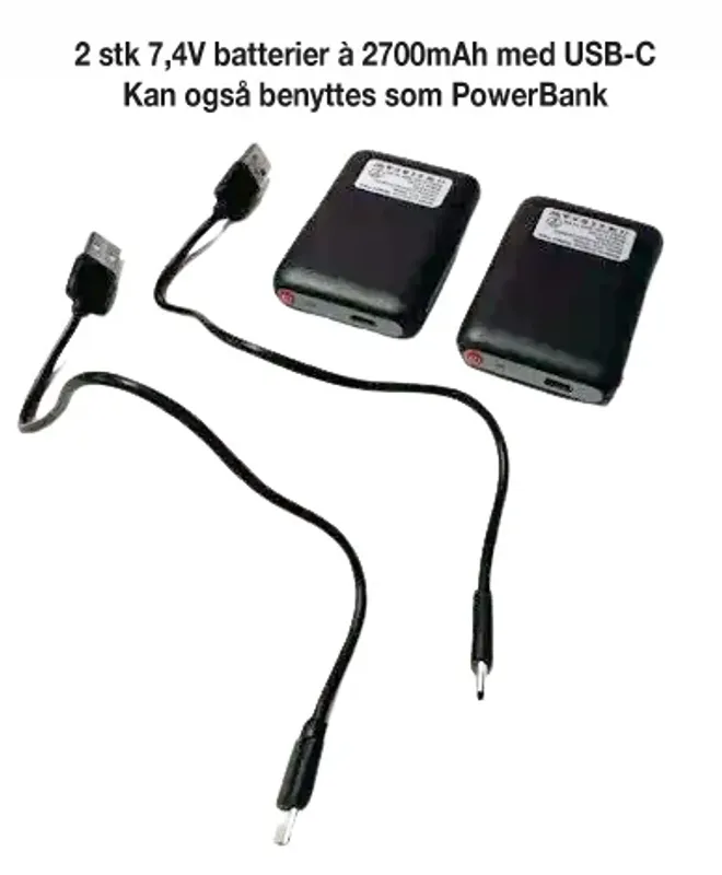 Bullfighter Polaris MC-Hansker m/ Varme og batteri i hansken, Svart