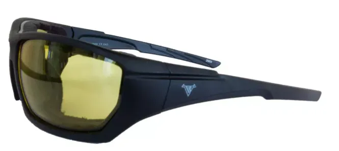 Hovedbilde Bullfighter Solbrille Svart Ramme / Gult glass