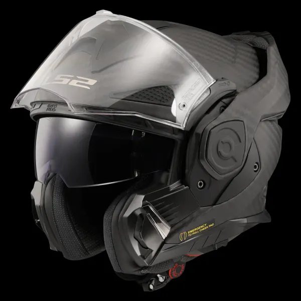 LS2 &Aring;pningsHjelm FF901 Advant X Matt Carbon 
